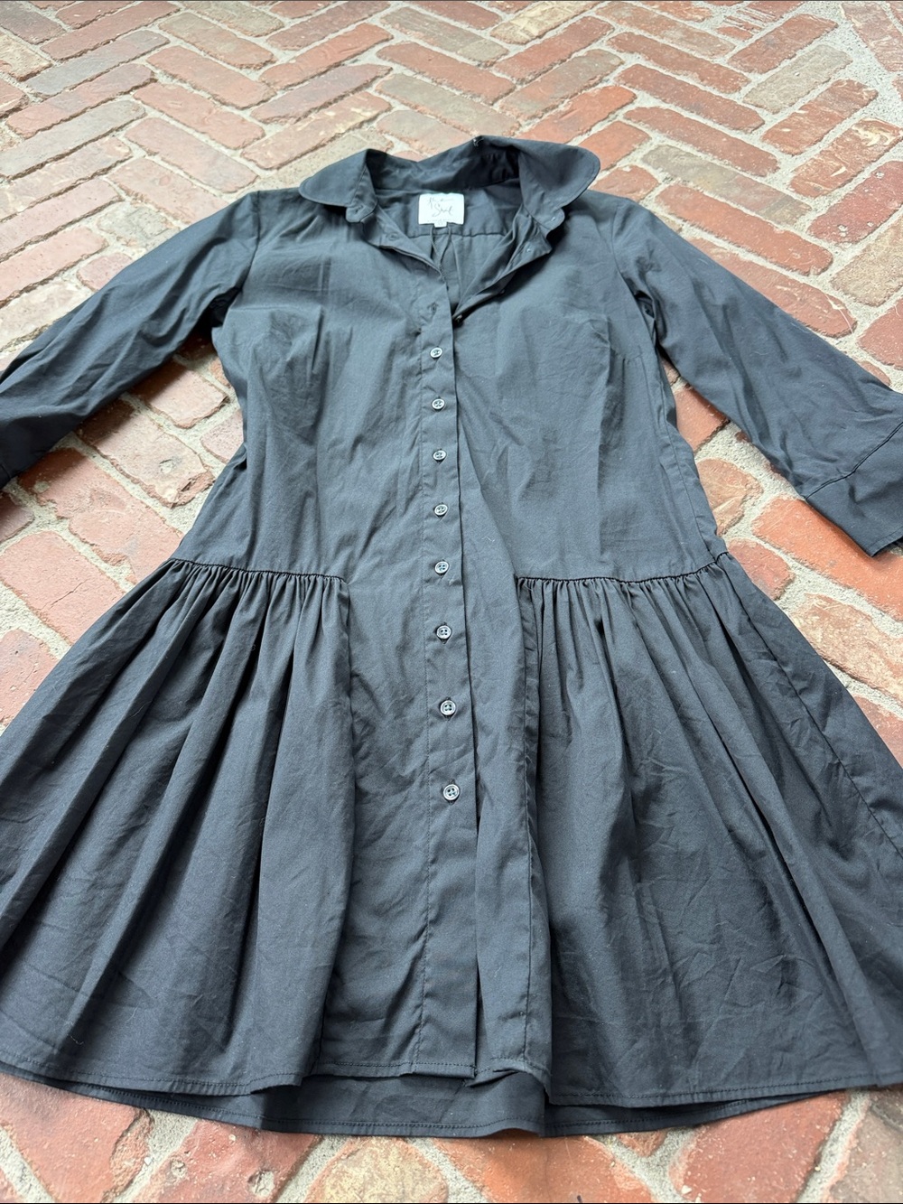 The Shirt Rochelle Behrens The Drop Waist Shirt Dress — image 5 of 7